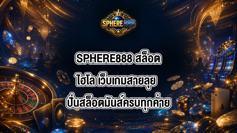 SPHERE888 สล็อตไฮโล