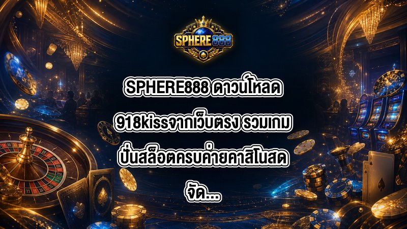 SPHERE888 ดาวน์โหลด918kissจากเว็บตรง